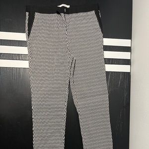 Black & White Trousers